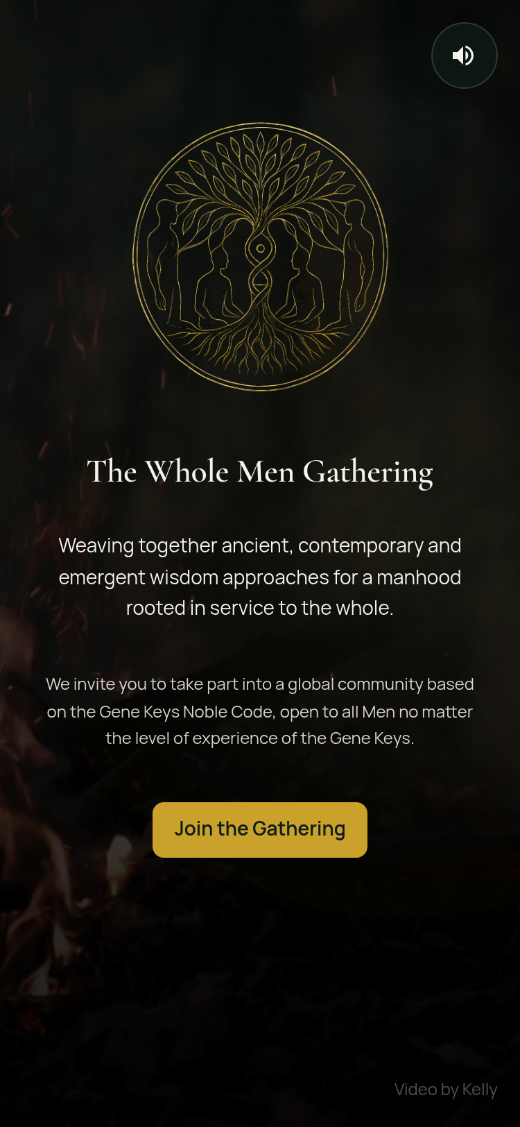 The Whole Men Gathering mobile view